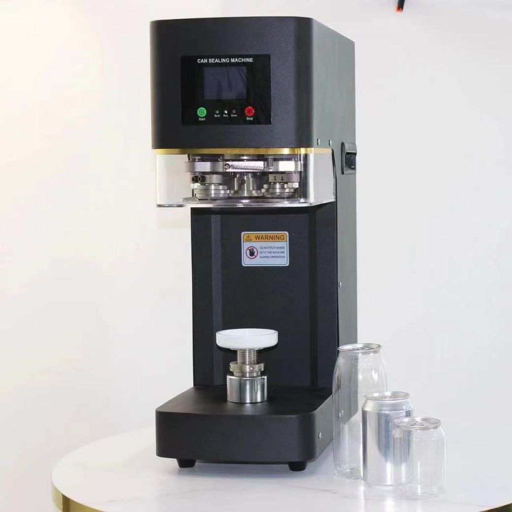 Automatic Can Sealing Machine - Black