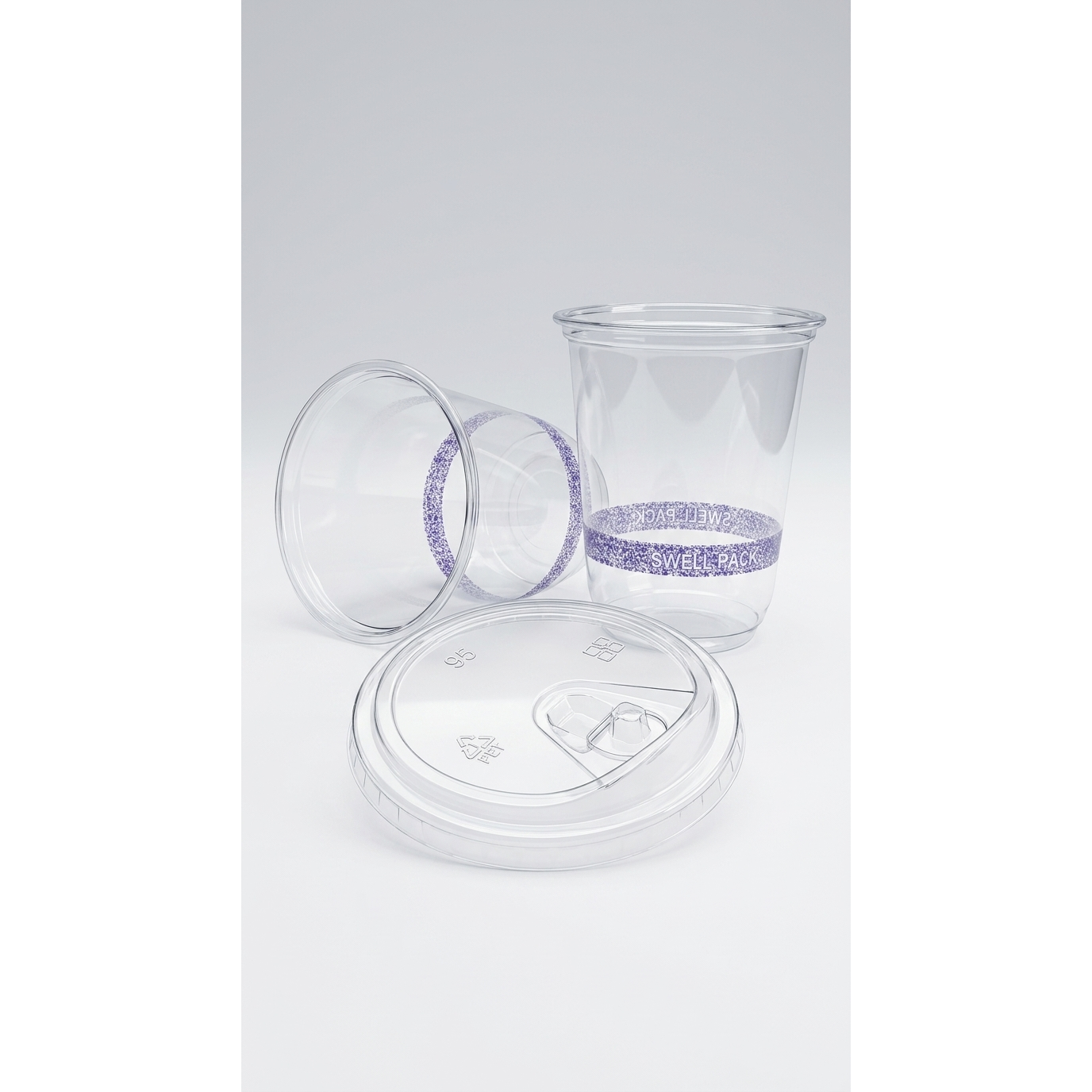 PET Sipper Lid 95mm (Carton)