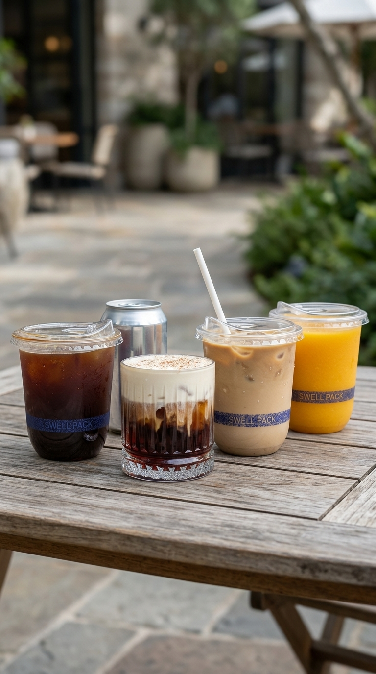 U-Shape PET Cups - 16oz (Carton)