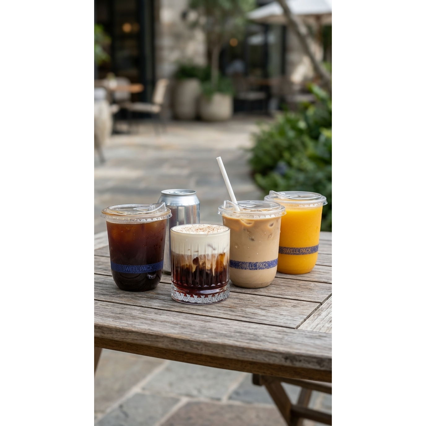 U-Shape PET Cups - 16oz (Carton)