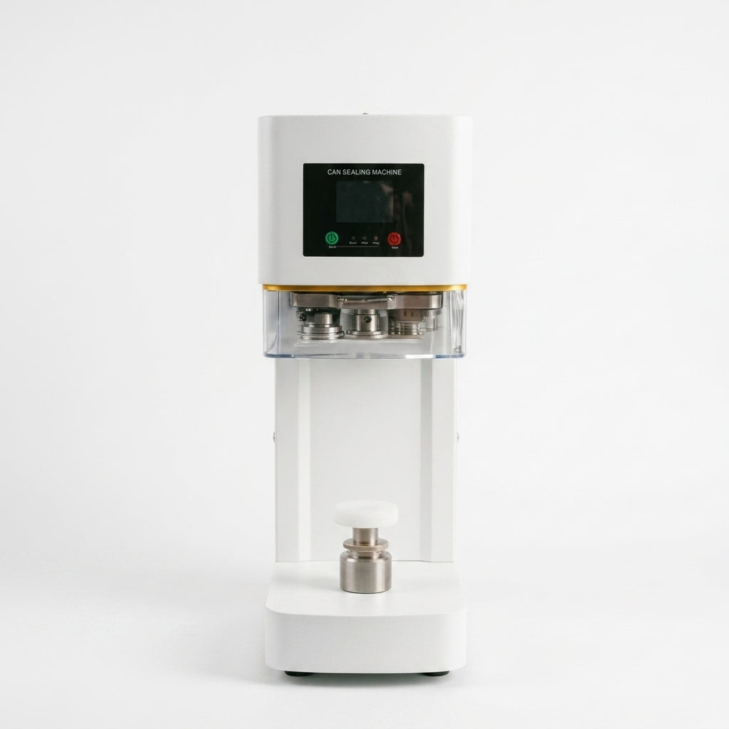 Automatic Can Sealing Machine - White