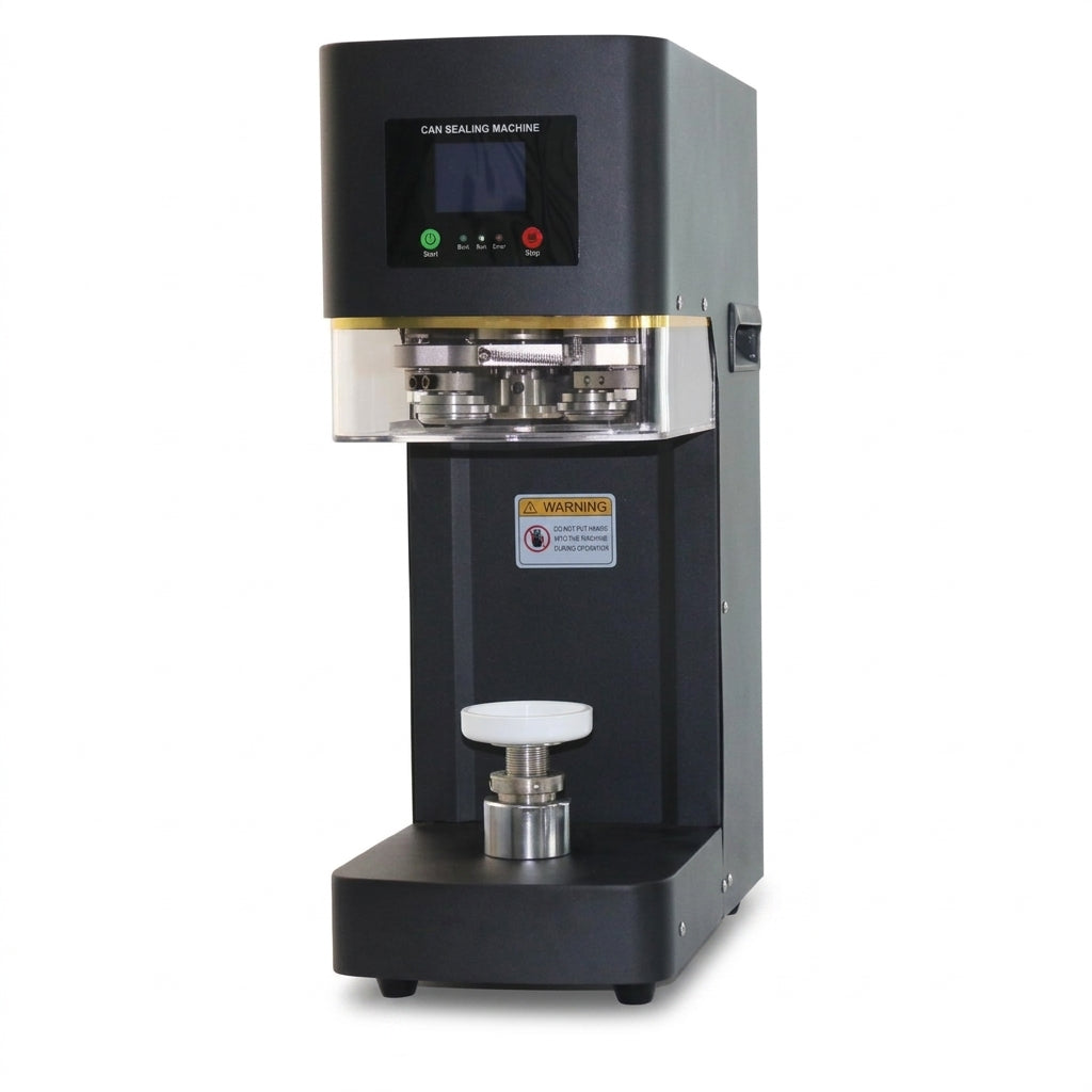 Automatic Can Sealing Machine - Black