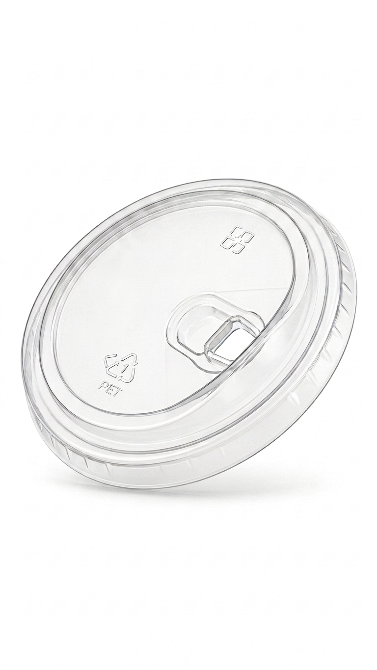 PET Sipper Lid 95mm (Carton)